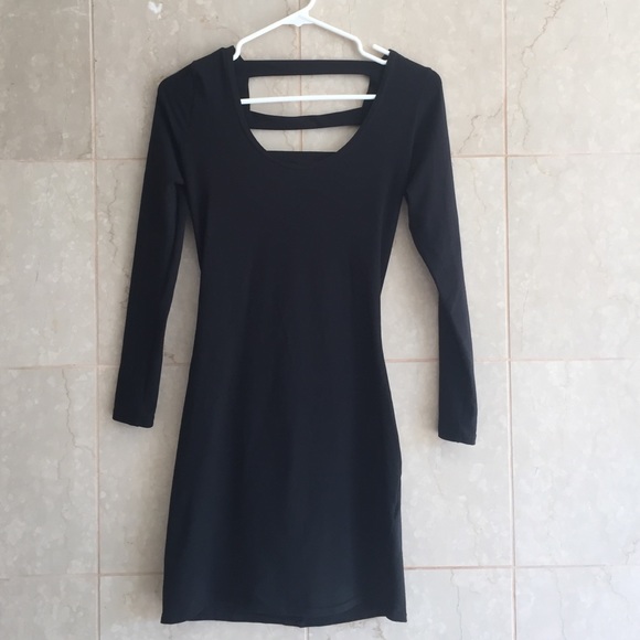 NWOT ASOS black cutout dress