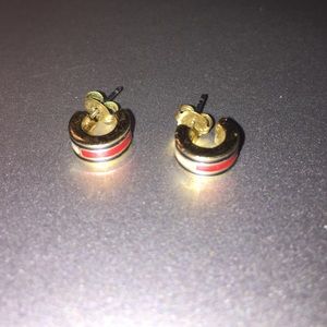 Authentic gold TH earrings