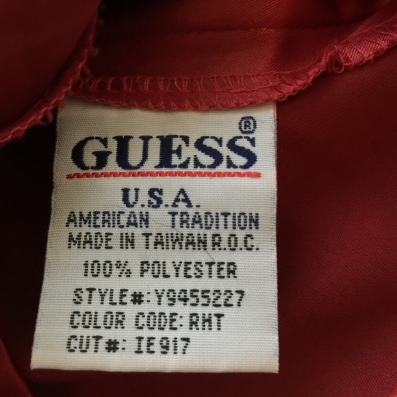 GUESS little red top - Picture 4 of 4