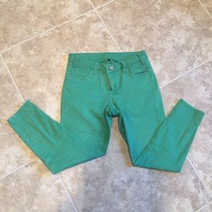 Kut Green Skinny Jeans