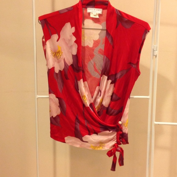 Paul & Joe Wrap Top