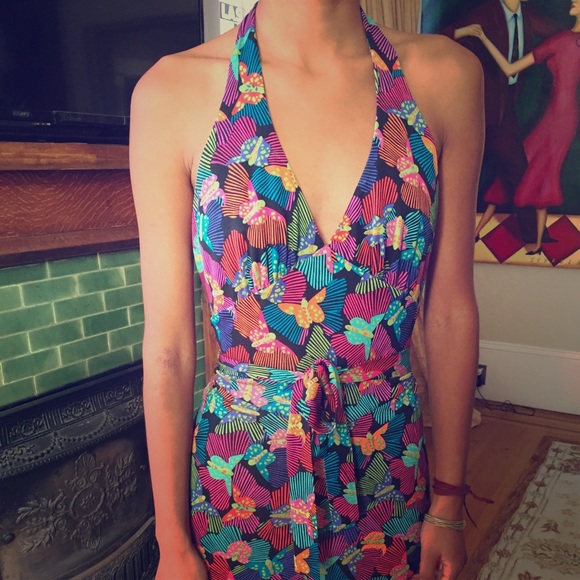 Colorful Butterfly DvF Sundress!