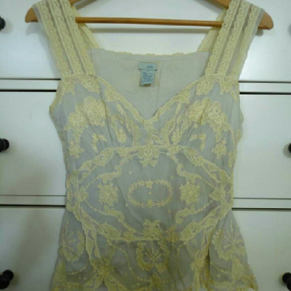 Sheer Lacey Tank Top