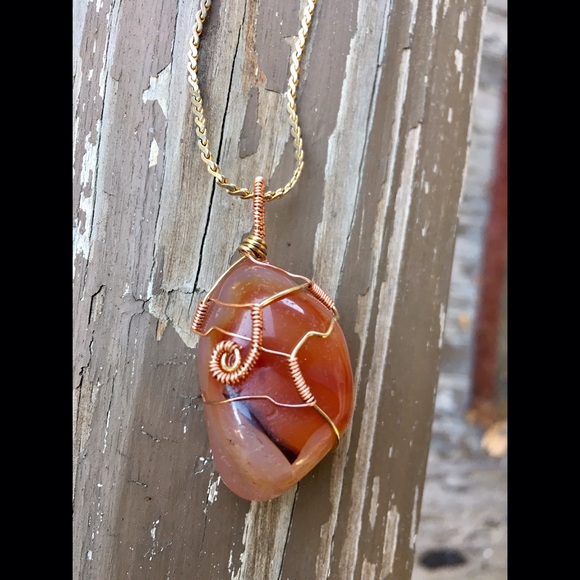 African Carnelian Handmade Necklace!