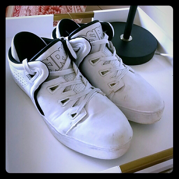 White Leather Osiris shoes