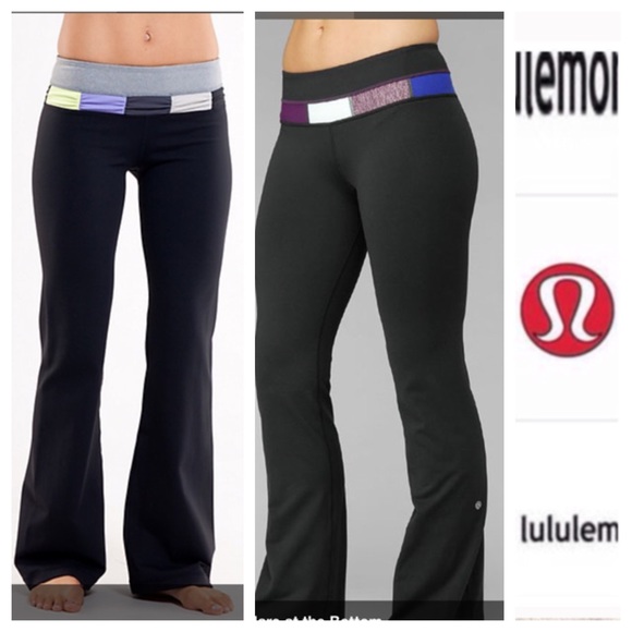 lululemon athletica flare pants