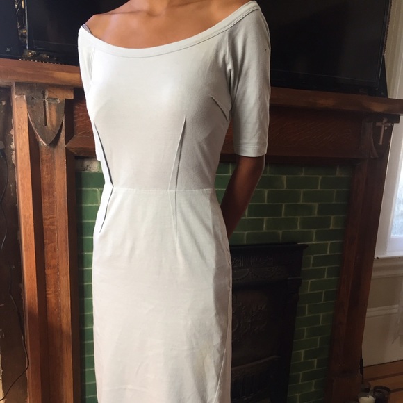 Very light blue Prada dress