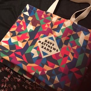 Dave Matthews Band tote bag.