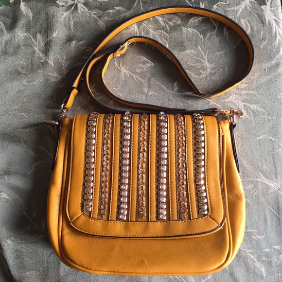❤️SALE MMS Mustard Yellow Crossbody Purse