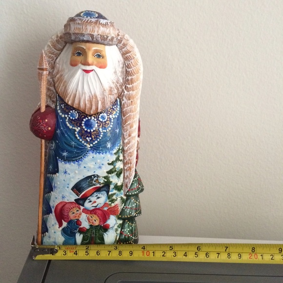 Santa Claus Russian wooden doll