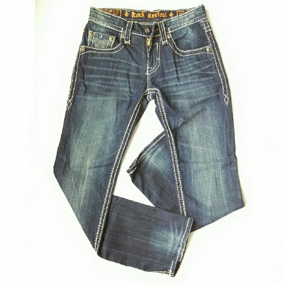 Rock Revival Harold Slim Classic Straight Jeans 30