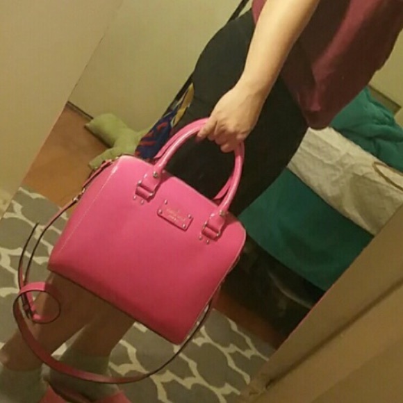 Hot pink Boston. Kate spade
