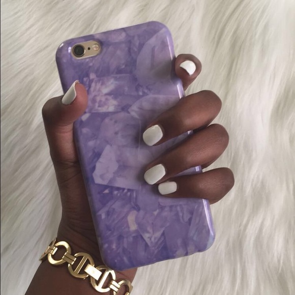 ✨Purple Crystals Case✨