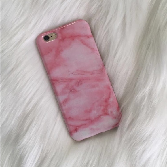 ✨Rose Pink Marble Case✨