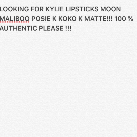 Looking for lipsticks