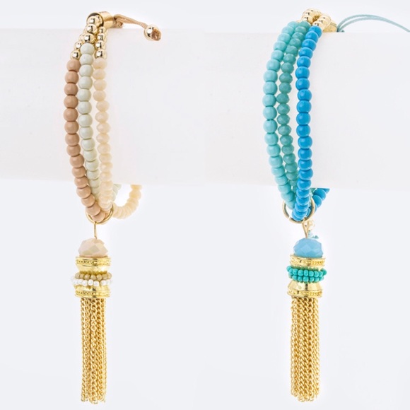 ❗️FIRM 💲❗️The Sinead- Beaded Tassel Bracelet - Picture 6 of 6