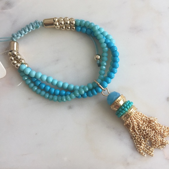 ❗️FIRM 💲❗️The Sinead- Beaded Tassel Bracelet - Picture 4 of 6