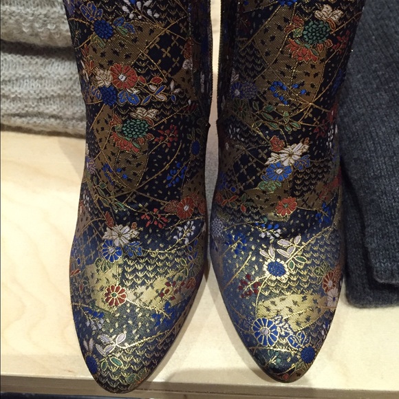 Essentiel Antwerp Gold Booties! Brand New In Box.