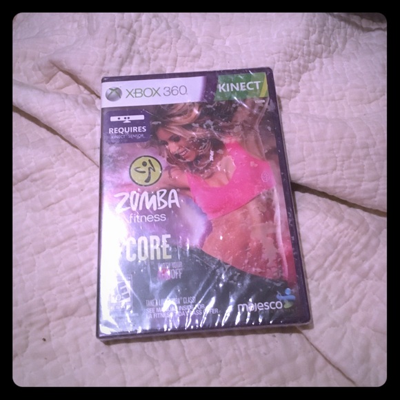 Xbox 360 Zumba fitness