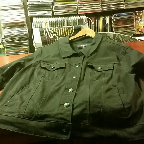 Jackets & Blazers - Torrid Black denim jean jacket