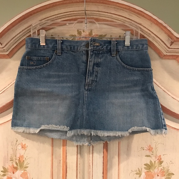 Marc Jacobs denim mini skirt size 2 Y2K