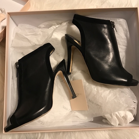 Jimmy Choo 'Mayva' Zip Slingback Booties - Picture 2 of 4