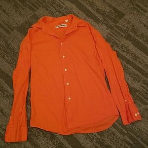 Mens express button up