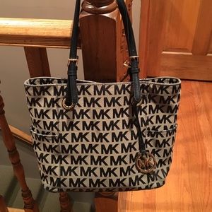 Authentic MK logo large purse