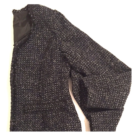 Wool blend jacket.