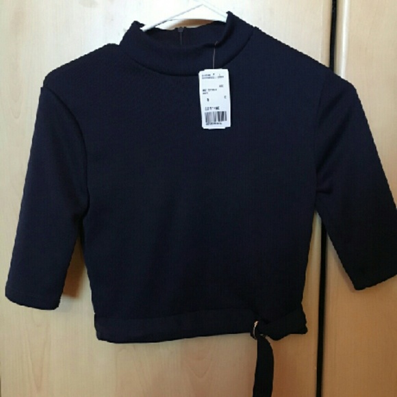 forever21 navy top
