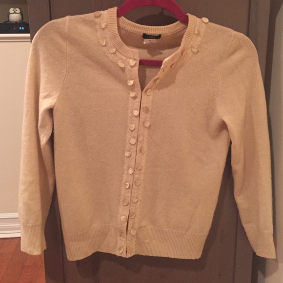 J.Crew Embellished Cardigan