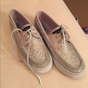 Sparkly sperrys