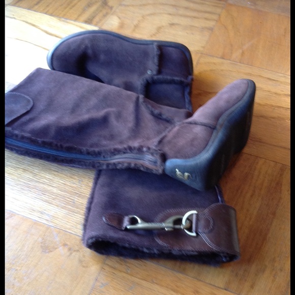 Cole Haan Winter Genuine Shearling Boots