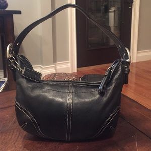 Coach Leather Shoulder Bag