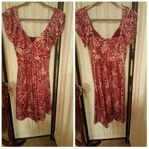 Intrigue Cranberry Satin-Mint Condition!