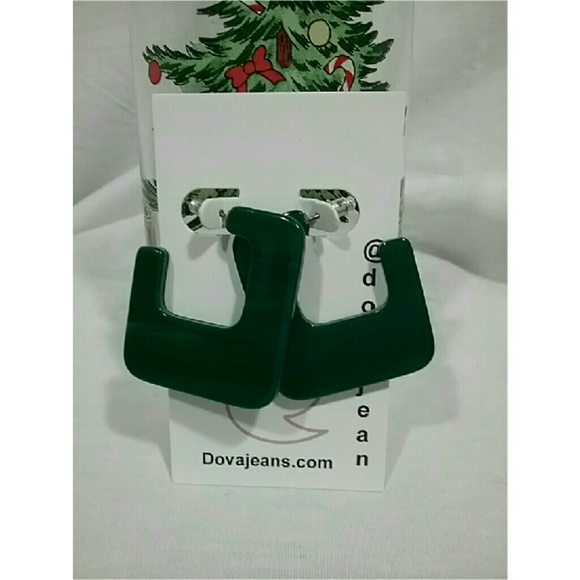 Vintage Green Earrings