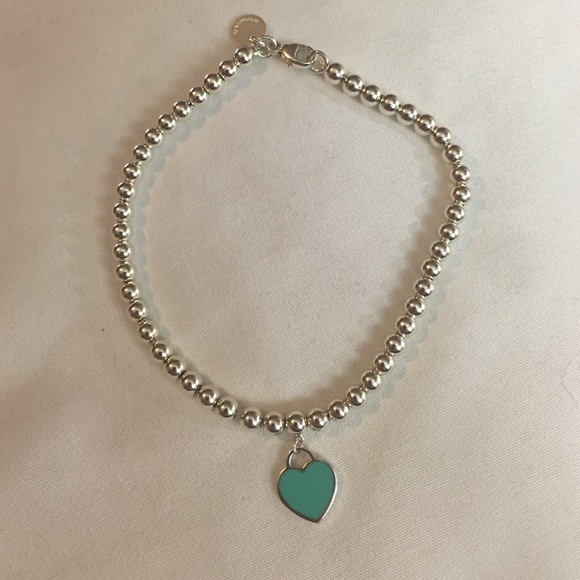 Tiffany & Co blue heart bracelet