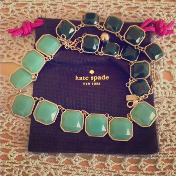 Kate Spade Green Necklace - Picture 1 of 2