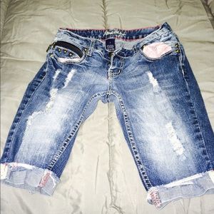 Amethyst capri jeans