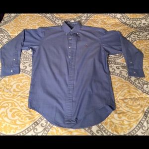 Blue/ Polo / Button down/ Clean/