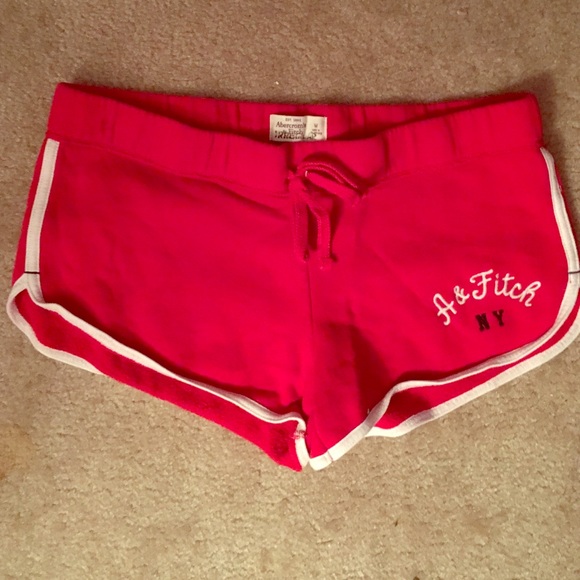 Abercrombie and Fitch Red shorts