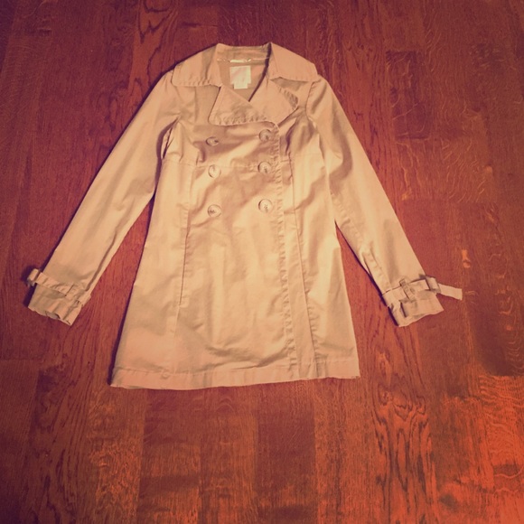 Like New Old Navy Khaki Trench Coat -Size XS