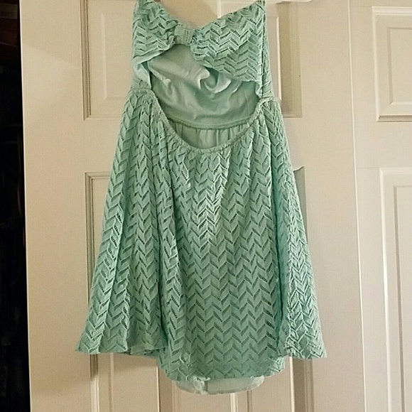 Love Culture Seafoam sun dress - Picture 3 of 4