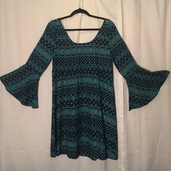Altar'd State bell sleeve dress