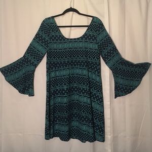 Altar'd State bell sleeve dress