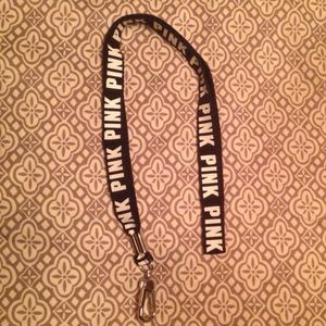 BRAND NEW PINK VS Black ID Lanyard ONLY