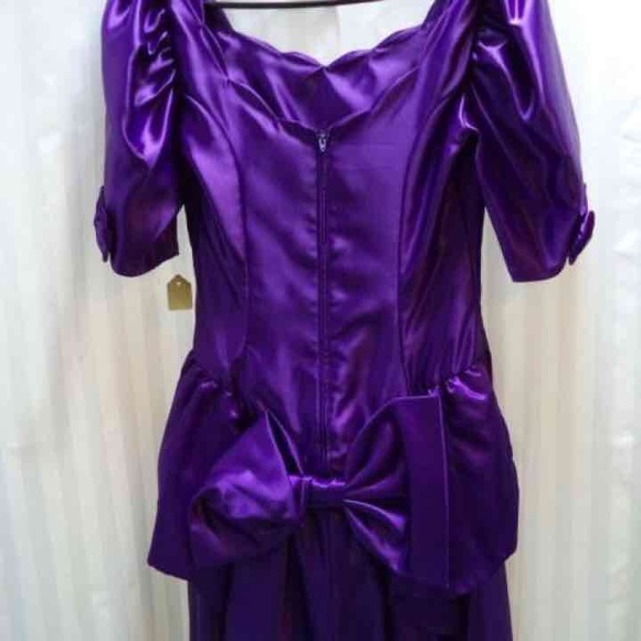 🆕👗AUCTION PRICE 👩🏻⚖️Royal Purple Long Dress - Picture 2 of 4