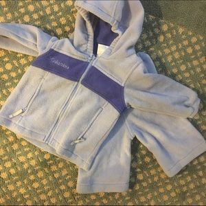 NWOT Columbia fleece jacket and pants