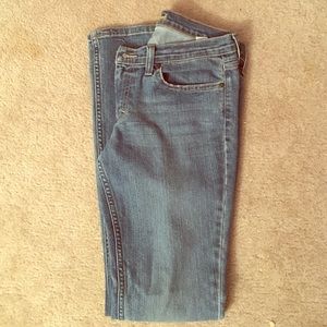American Eagle light wash jeans