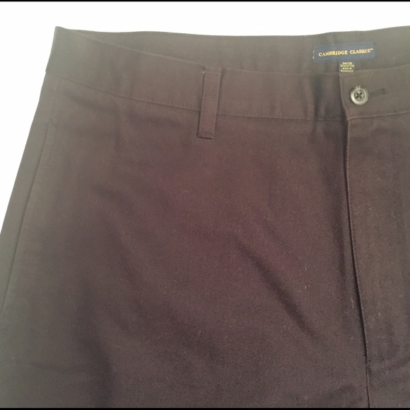 Men's Cambridge Classics Brown Dress Slacks Size 38x30 - Picture 3 of 4